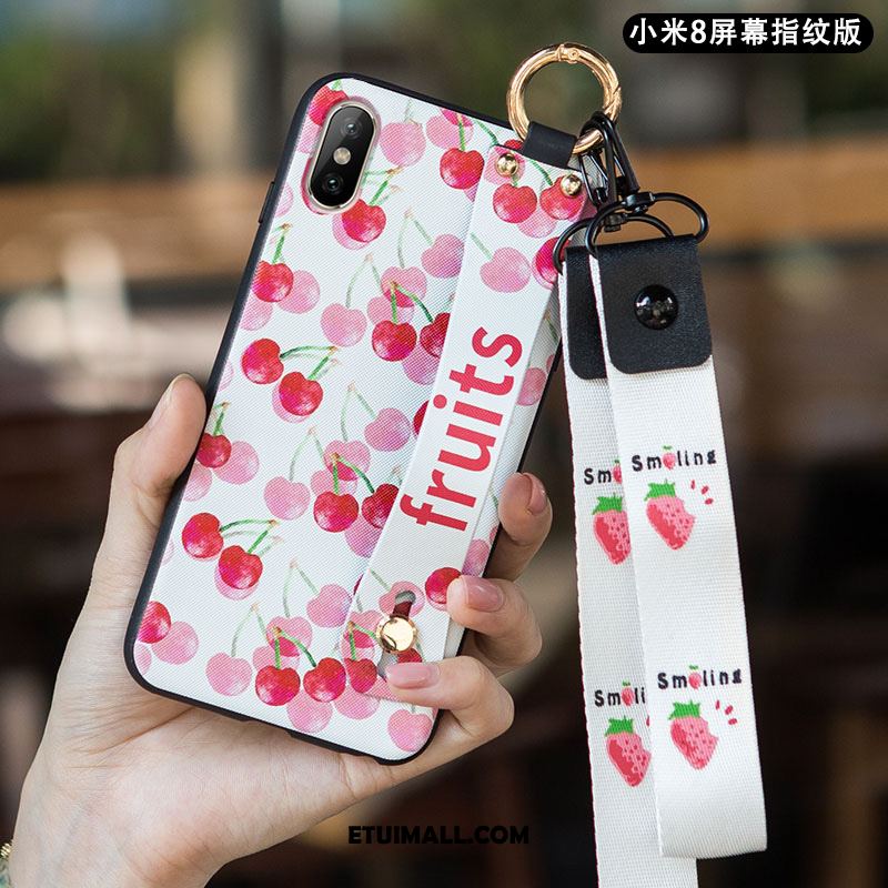 Etui Xiaomi Mi 8 Pro Nubuku Anti-fall Mały Ochraniacz Silikonowe Pokrowce Sklep