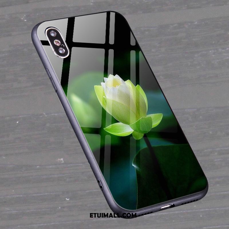 Etui Xiaomi Mi 8 Pro Zielony Mały Dostosowane Kwiaty Telefon Komórkowy Obudowa Kupię