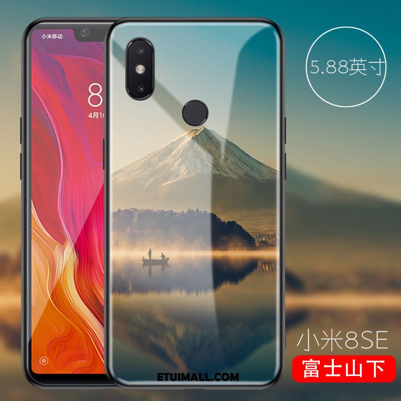 Etui Xiaomi Mi 8 Se Biały Tendencja Anti-fall Ochraniacz Silikonowe Futerał Na Sprzedaż