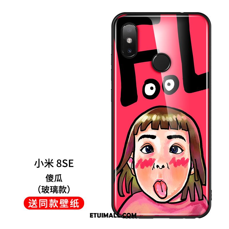 Etui Xiaomi Mi 8 Se Piękny Nowy Anti-fall Nubuku Zakochani Pokrowce Tanie