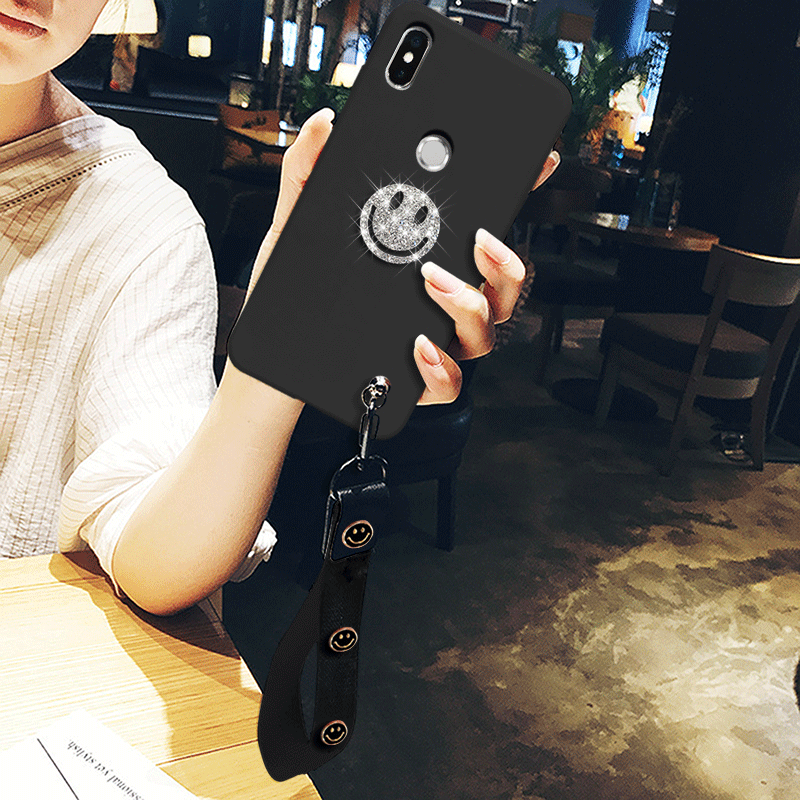 Etui Xiaomi Mi 8 Se Smile All Inclusive Modna Marka Rhinestone Nubuku Futerał Sklep