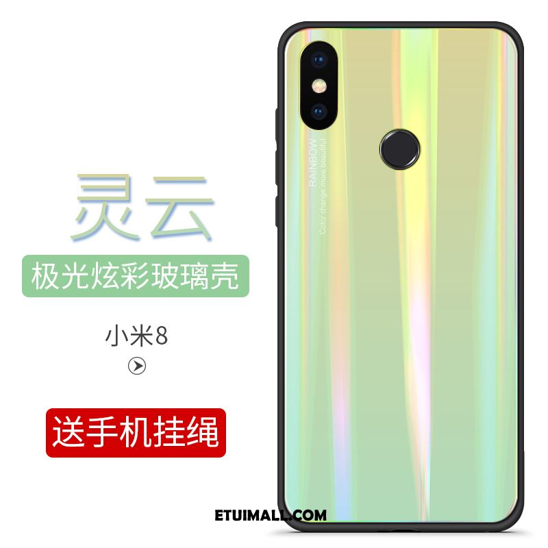 Etui Xiaomi Mi 8 Telefon Komórkowy Czarny Kolor Anti-fall Szkło Futerał Oferta