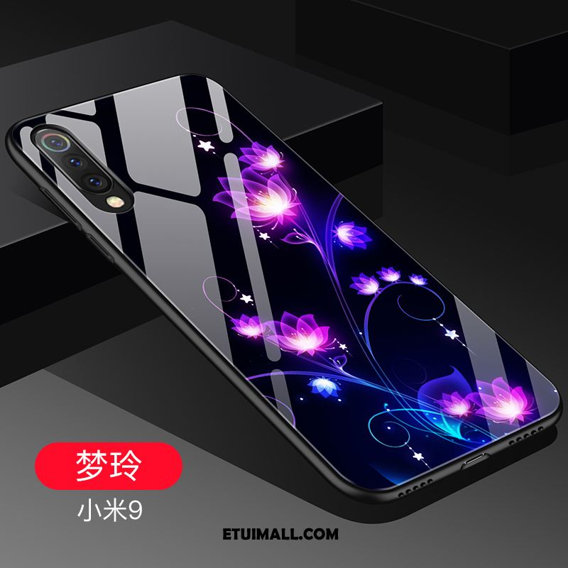 Etui Xiaomi Mi 9 Czarny Silikonowe Tendencja Mały Telefon Komórkowy Futerał Tanie
