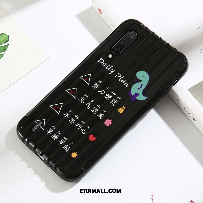 Etui Xiaomi Mi 9 Lite Czerwony Jednolity Kolor Tendencja Anti-fall Ochraniacz Futerał Tanie