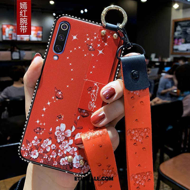 Etui Xiaomi Mi 9 Lite Szkło Hartowane Telefon Komórkowy Miękki Anti-fall Nubuku Futerał Kup
