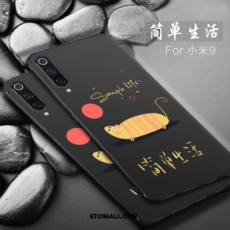 Etui Xiaomi Mi 9 Silikonowe Czerwony Netto Nubuku Ochraniacz Modna Marka Obudowa Kup