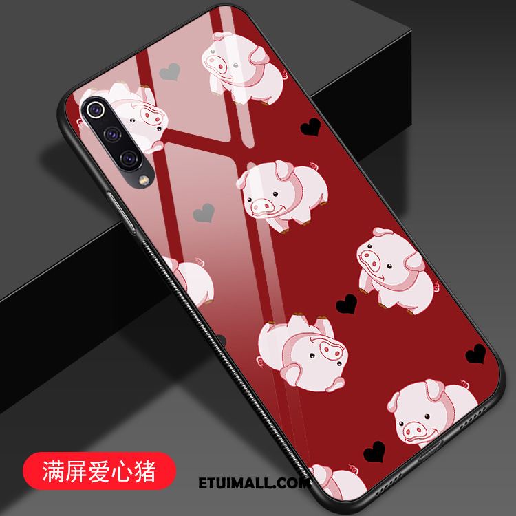 Etui Xiaomi Mi 9 Silikonowe Telefon Komórkowy Czerwony Kreatywne Mały Futerał Online