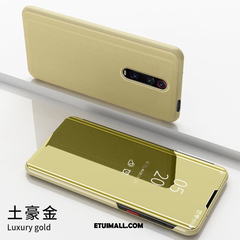 Etui Xiaomi Mi 9t Pro Czarny Chłodna Mały Lustro Szkło Hartowane Obudowa Online