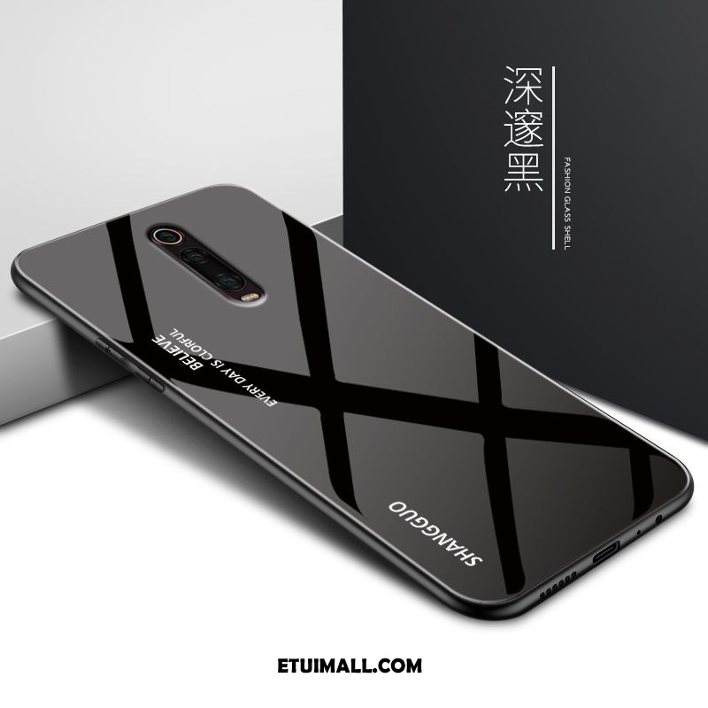 Etui Xiaomi Mi 9t Szkło Mały Anti-fall Niebieski Czerwony Futerał Kup