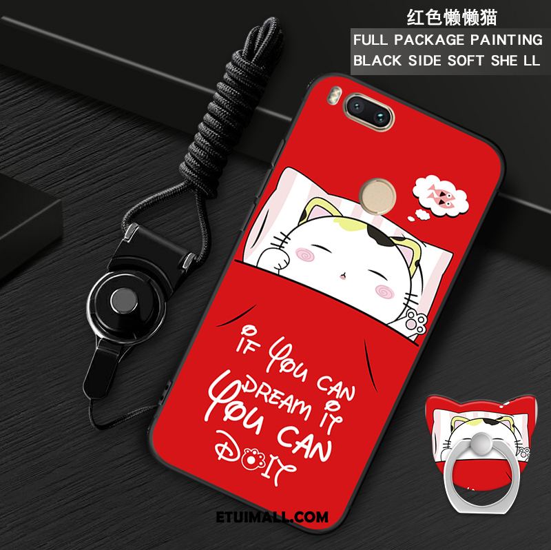 Etui Xiaomi Mi A1 Anti-fall Telefon Komórkowy Ring All Inclusive Kreatywne Obudowa Dyskont