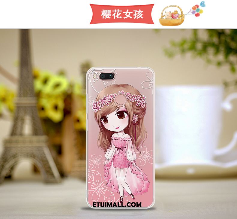 Etui Xiaomi Mi A1 Telefon Komórkowy Mały Anti-fall Ring Klamra Pokrowce Online