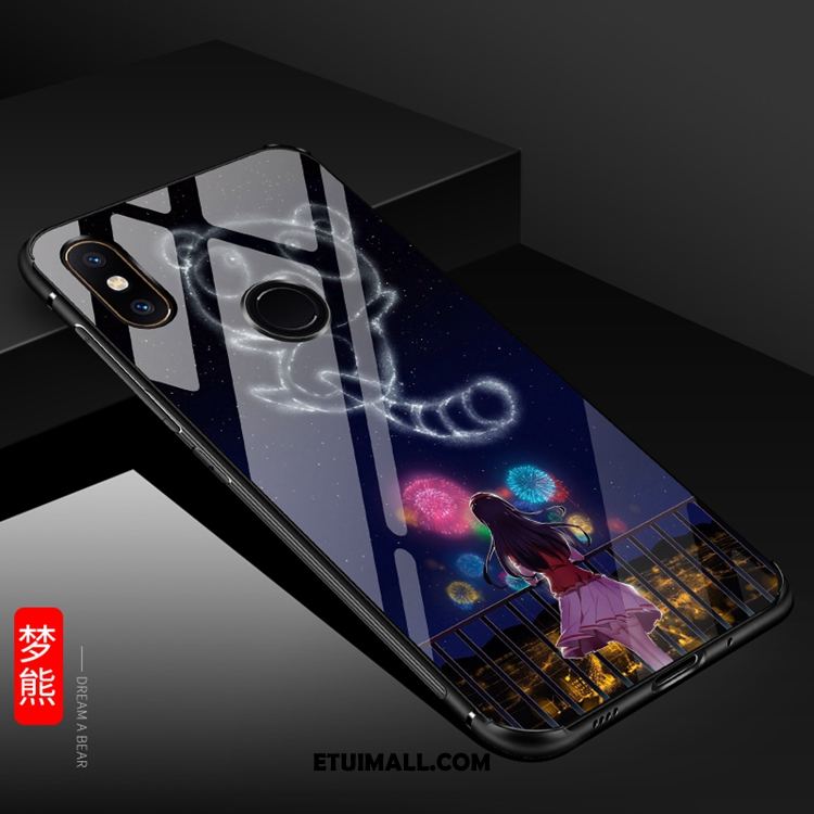 Etui Xiaomi Mi A2 Anti-fall Tendencja Kreskówka Ring Telefon Komórkowy Futerał Sklep