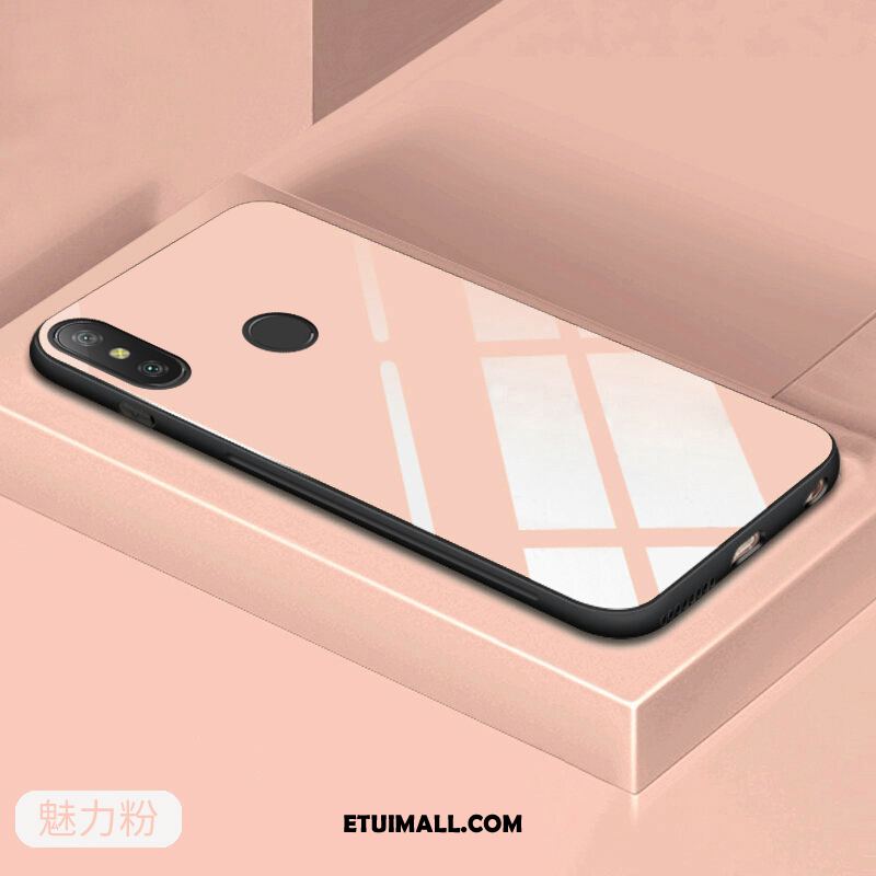 Etui Xiaomi Mi A2 Czerwony Telefon Komórkowy Ochraniacz Mały Szkło Hartowane Futerał Dyskont