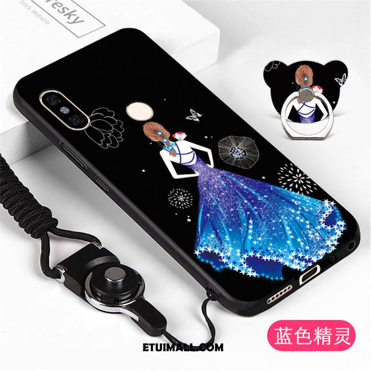 Etui Xiaomi Mi A2 Wiszące Ozdoby Biały Ochraniacz Kreatywne Miękki Futerał Na Sprzedaż