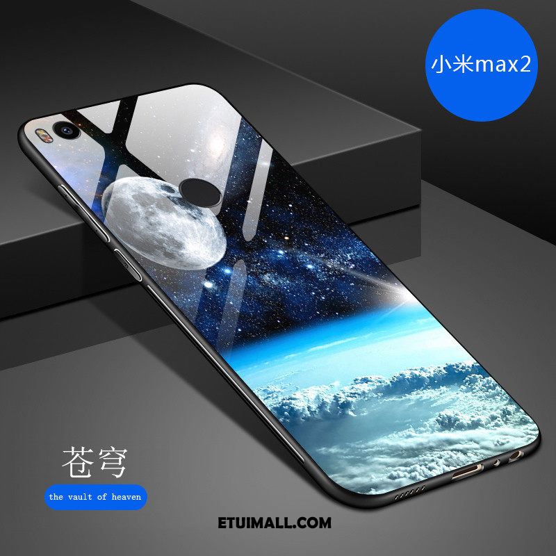 Etui Xiaomi Mi Max 2 Nowy Miękki Osobowość Sztuka Ciemno Obudowa Dyskont