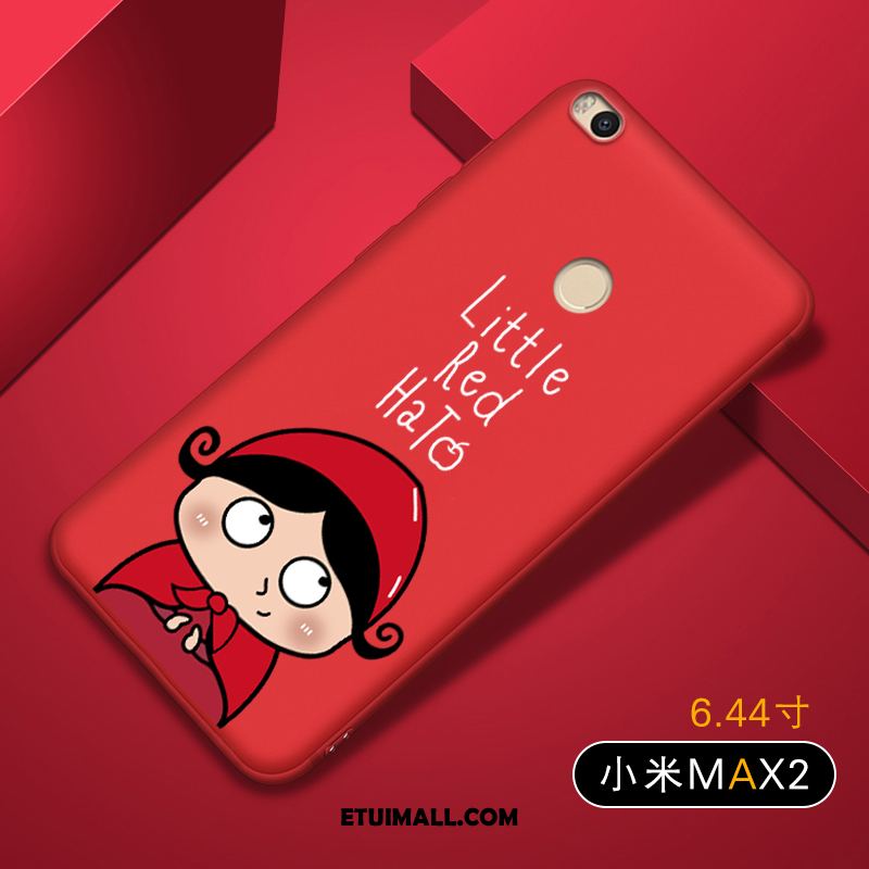 Etui Xiaomi Mi Max 2 Osobowość Anti-fall Kreatywne Silikonowe Czerwony Pokrowce Oferta