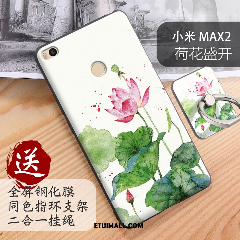 Etui Xiaomi Mi Max 2 Telefon Komórkowy Mały Miękki Anti-fall Czarny Futerał Sklep