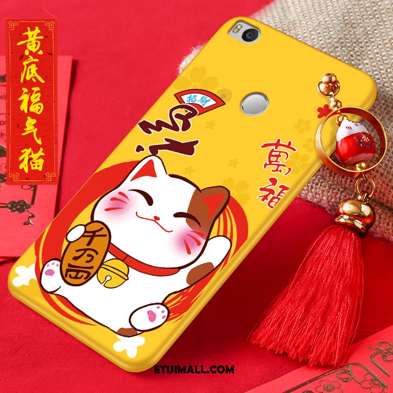 Etui Xiaomi Mi Max 2 Telefon Komórkowy Żółty Ochraniacz Piękny Anti-fall Pokrowce Dyskont