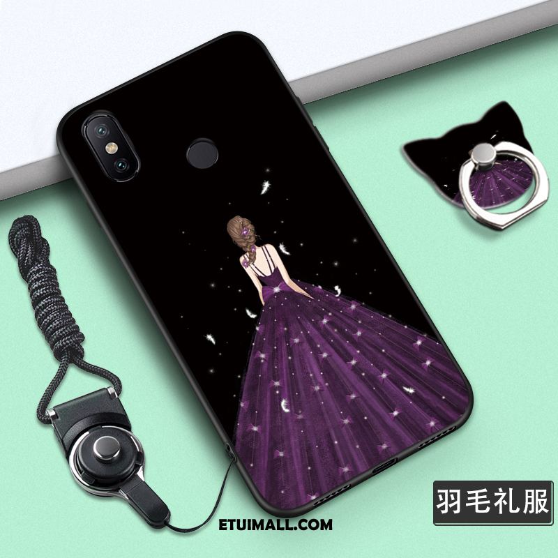 Etui Xiaomi Mi Max 3 Kreskówka Wisząca Szyja Miękki Ochraniacz Anti-fall Futerał Tanie