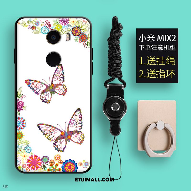 Etui Xiaomi Mi Mix 2 All Inclusive Wiszące Ozdoby Ring Mały Silikonowe Obudowa Tanie
