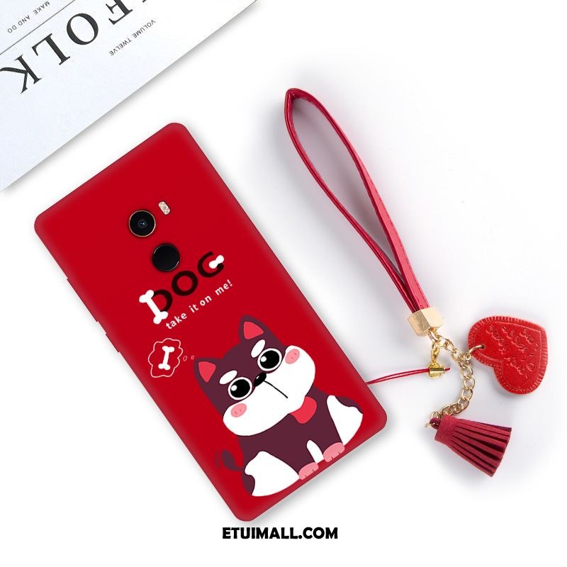 Etui Xiaomi Mi Mix 2 Telefon Komórkowy Czerwony All Inclusive Cienkie Piękny Futerał Kupię
