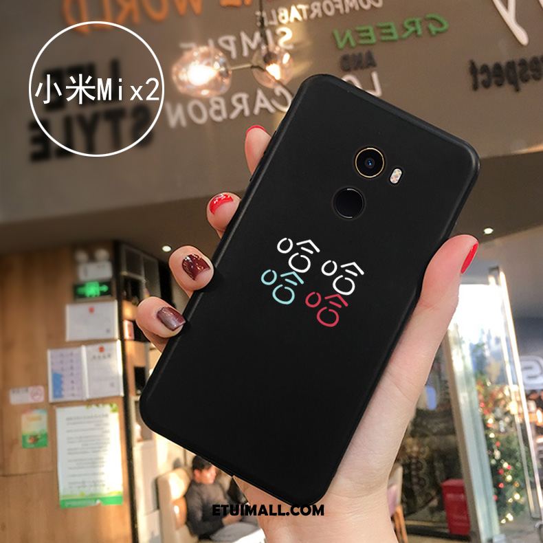 Etui Xiaomi Mi Mix 2 Telefon Komórkowy Proste Silikonowe Miękki Czarny Futerał Oferta