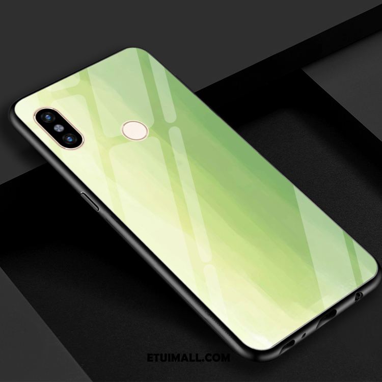 Etui Xiaomi Mi Mix 2s Gradient Mały Kolor Lustro Zielony Pokrowce Tanie
