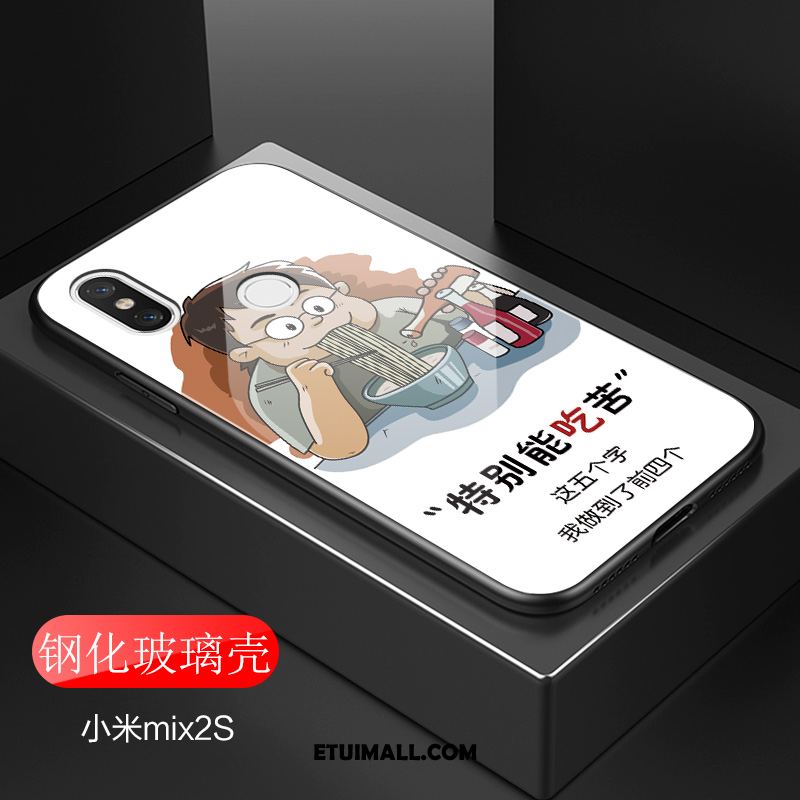 Etui Xiaomi Mi Mix 2s Szkło Kreatywne Zakochani Modna Marka Mały Pokrowce Sklep