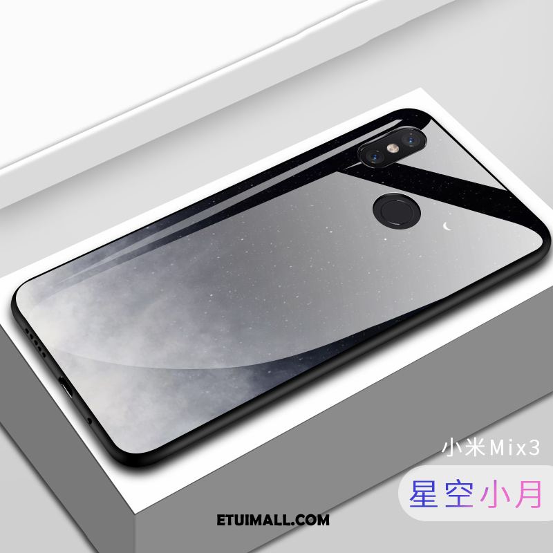 Etui Xiaomi Mi Mix 3 Anti-fall Nowy Osobowość Ciemno Niebieski Telefon Komórkowy Futerał Kup