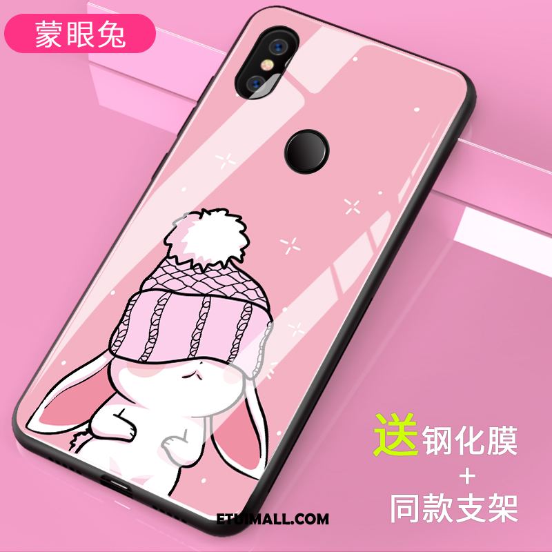 Etui Xiaomi Mi Mix 3 Kreskówka Telefon Komórkowy Mały Wzór Szkło Futerał Kupię