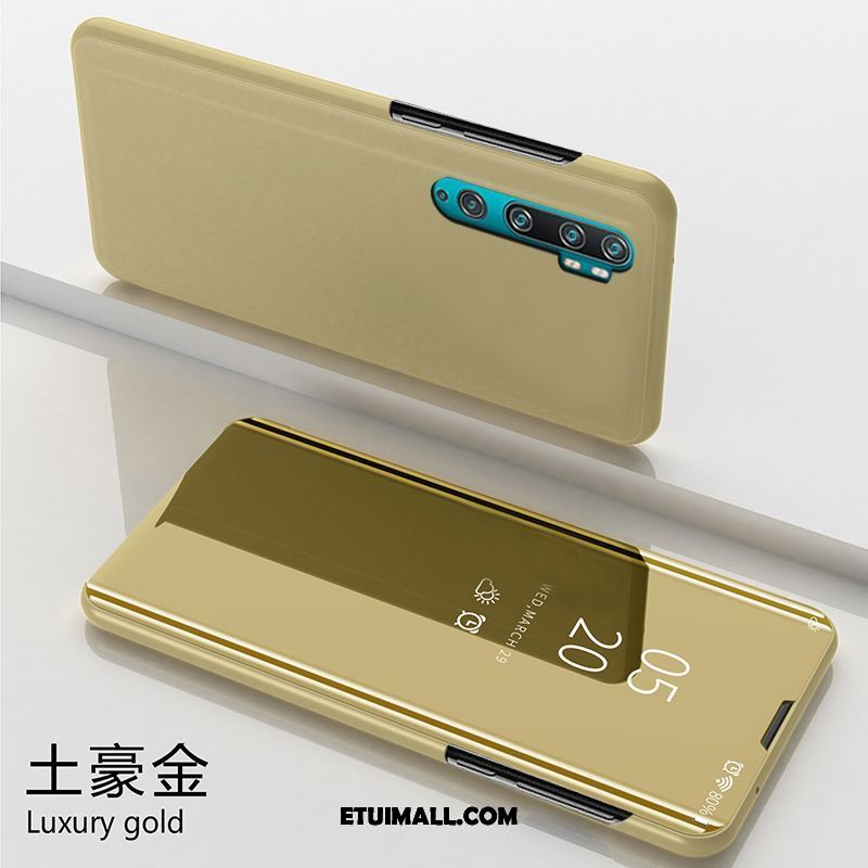 Etui Xiaomi Mi Note 10 Lustro Osobowość Czarny Ochraniacz Anti-fall Obudowa Kup