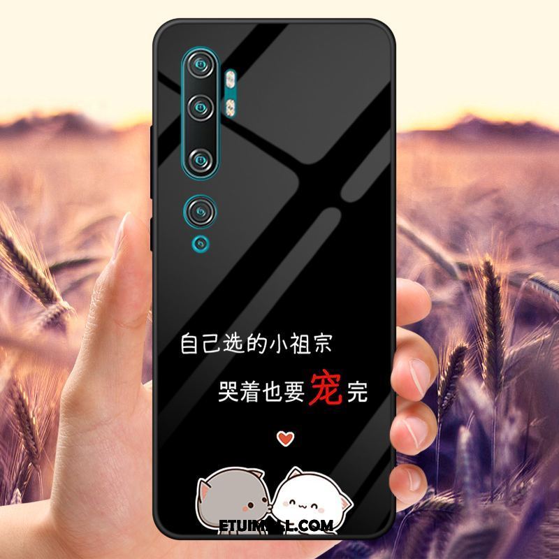 Etui Xiaomi Mi Note 10 Telefon Komórkowy Lustro Mały Czerwony Netto Dostosowane Pokrowce Sprzedam