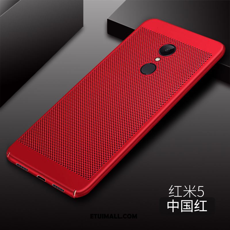Etui Xiaomi Redmi 5 Anti-fall Mały Proste Czerwony Telefon Komórkowy Pokrowce Tanie
