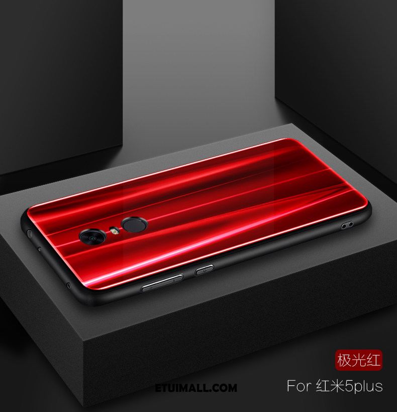 Etui Xiaomi Redmi 5 Plus Anti-fall Ochraniacz Kreatywne Czerwony Szkło Futerał Sprzedam