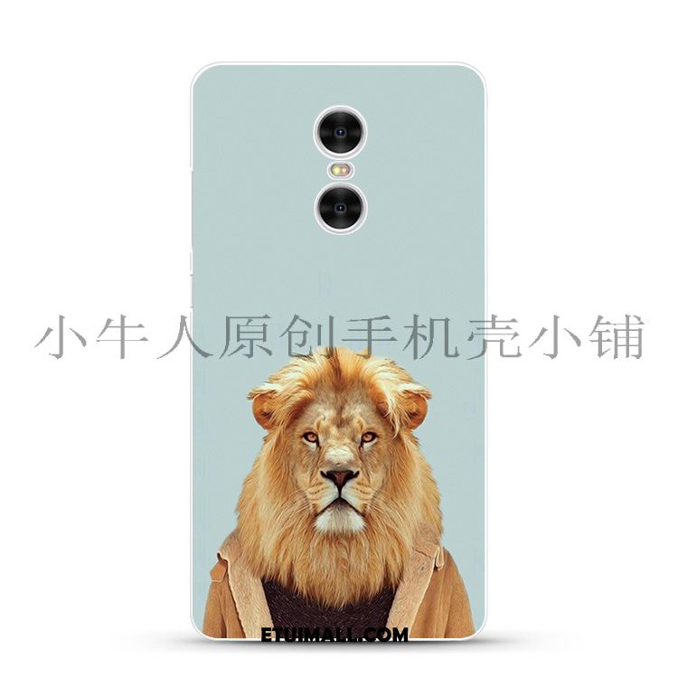 Etui Xiaomi Redmi 5 Plus Sztuka Mały Telefon Komórkowy Silikonowe Lew Futerał Tanie