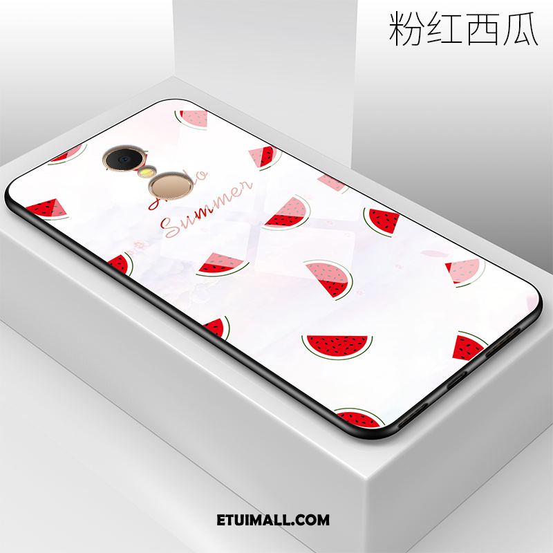 Etui Xiaomi Redmi 5 Plus Telefon Komórkowy Tendencja Czerwony Netto Miękki Anti-fall Futerał Tanie