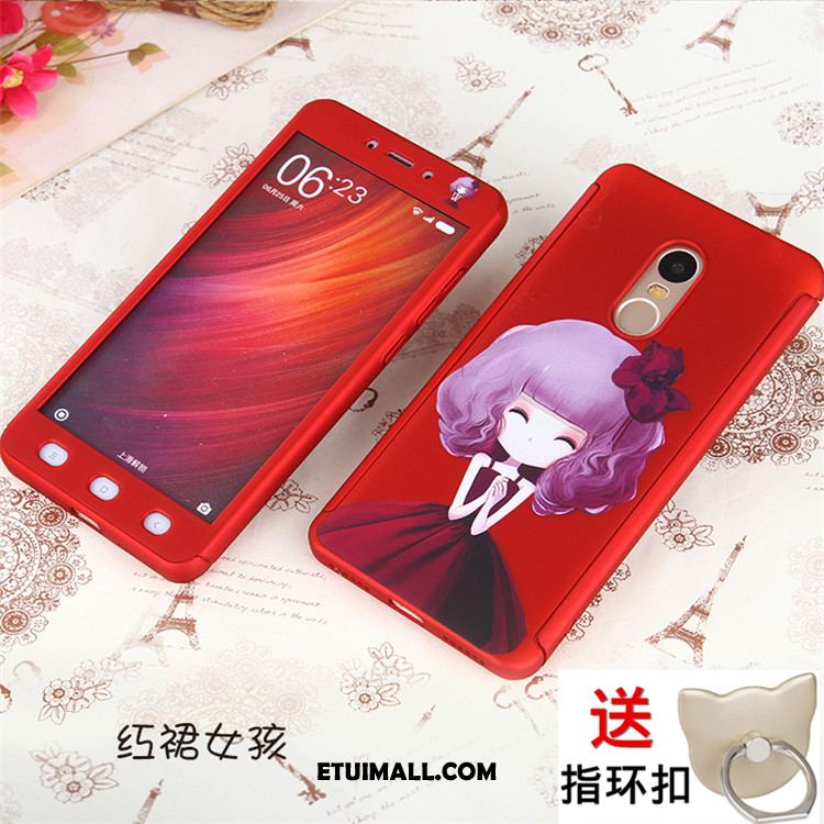 Etui Xiaomi Redmi 5 Skórzany Futerał Czerwony Wysoki Purpurowy Nowy Futerał Dyskont