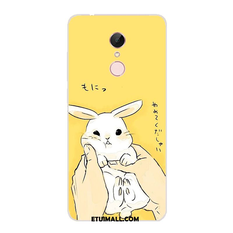 Etui Xiaomi Redmi 5 Żółty Miękki Kreatywne Ochraniacz Osobowość Pokrowce Sklep
