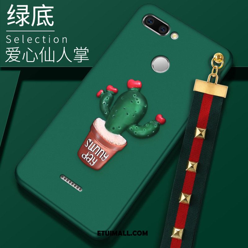 Etui Xiaomi Redmi 6 Modna Marka Cienkie Zielony Anti-fall Silikonowe Pokrowce Sklep