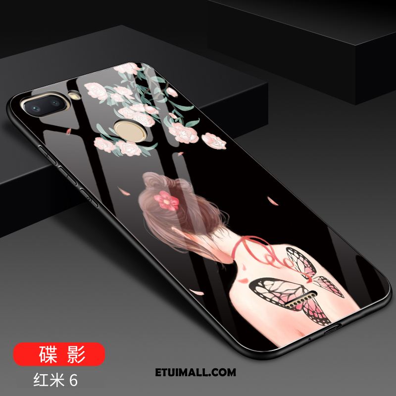 Etui Xiaomi Redmi 6 Tendencja Szkło Ochraniacz Nubuku Czerwony Obudowa Kupię