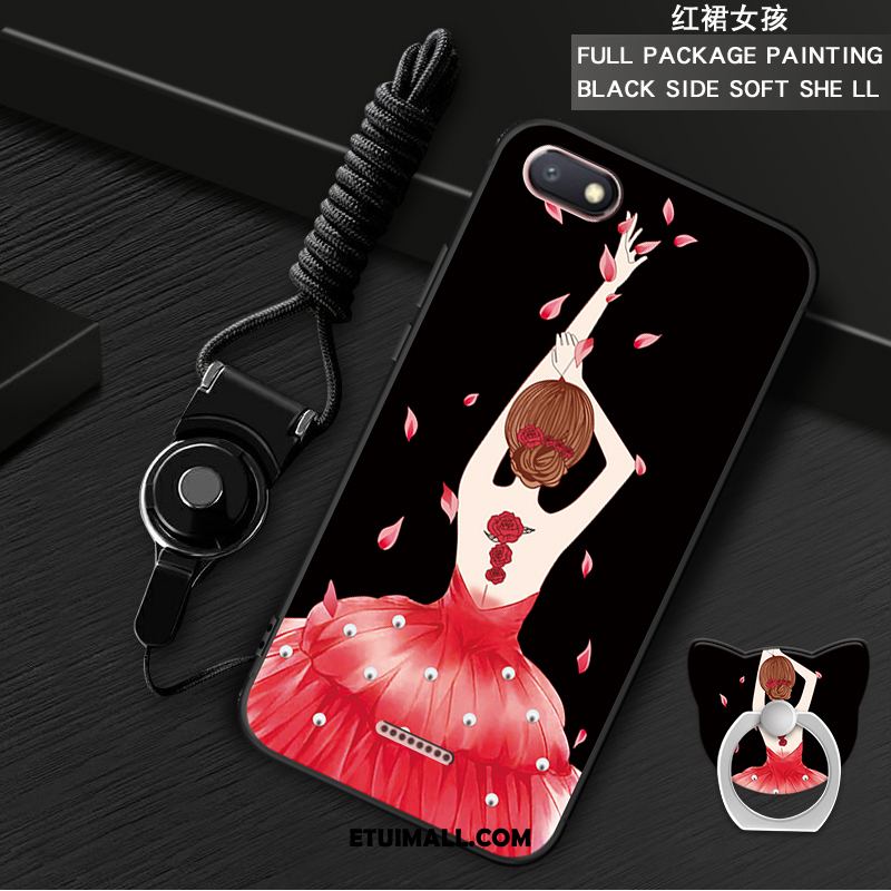 Etui Xiaomi Redmi 6a Miękki Silikonowe Telefon Komórkowy Czerwony Kreatywne Futerał Tanie