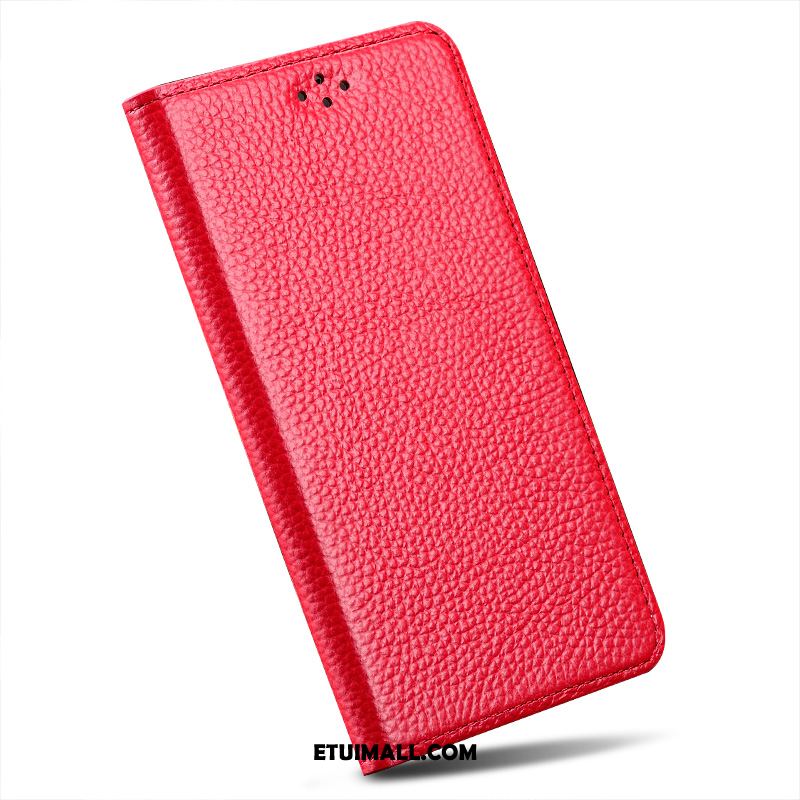 Etui Xiaomi Redmi 6a Różowe Skórzany Futerał Klapa Telefon Komórkowy Prawdziwa Skóra Pokrowce Online