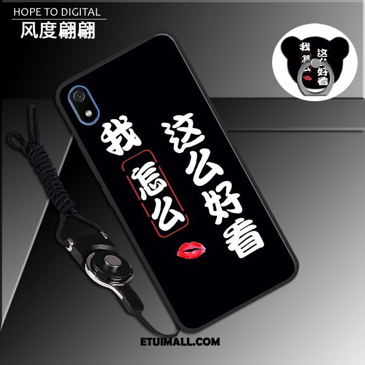 Etui Xiaomi Redmi 7a Osobowość Anti-fall Czerwony Telefon Komórkowy Ochraniacz Pokrowce Na Sprzedaż