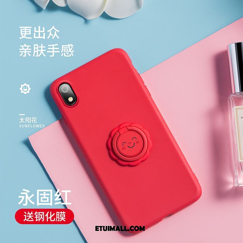 Etui Xiaomi Redmi 7a Ring Silikonowe Czerwony Miękki Świeży Pokrowce Kupię