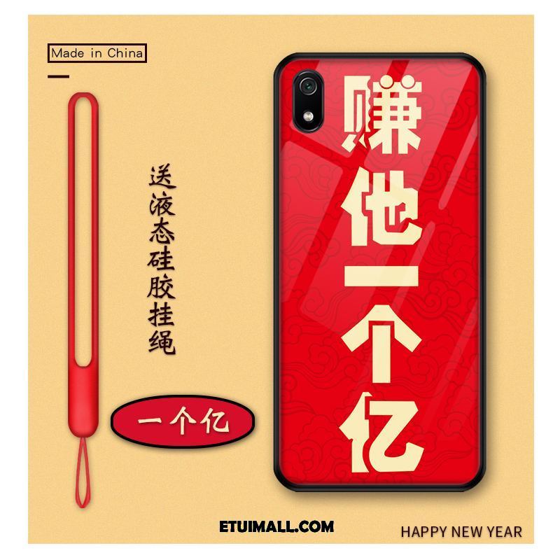 Etui Xiaomi Redmi 7a Telefon Komórkowy Czerwony Szkło Nowy Ochraniacz Pokrowce Dyskont