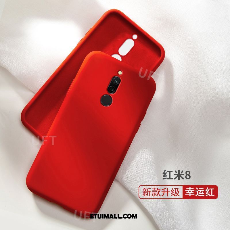 Etui Xiaomi Redmi 8 Ochraniacz Cienkie Mały Czerwony Netto Silikonowe Futerał Tanie