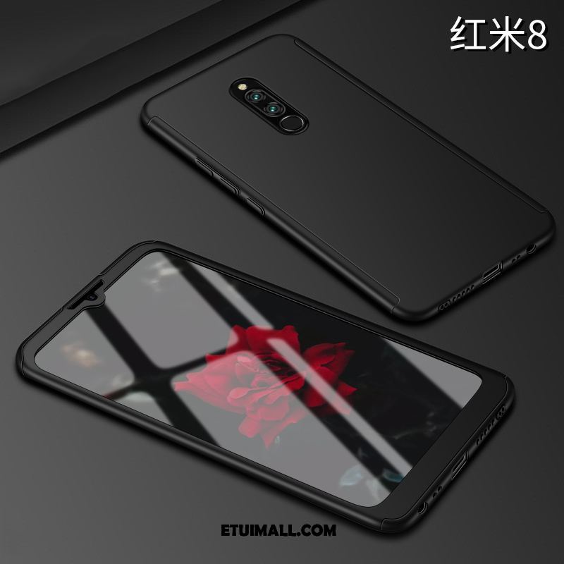 Etui Xiaomi Redmi 8 Telefon Komórkowy Czerwony All Inclusive Anti-fall Nubuku Pokrowce Na Sprzedaż
