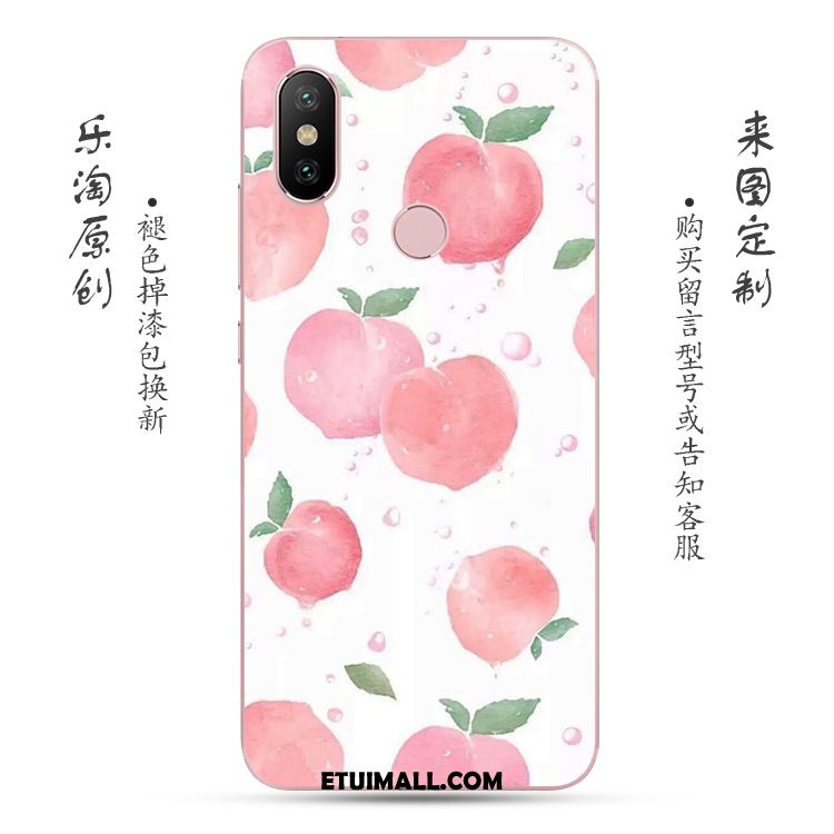 Etui Xiaomi Redmi Note 5 Telefon Komórkowy Czerwony Mały Miękki Różowe Futerał Tanie