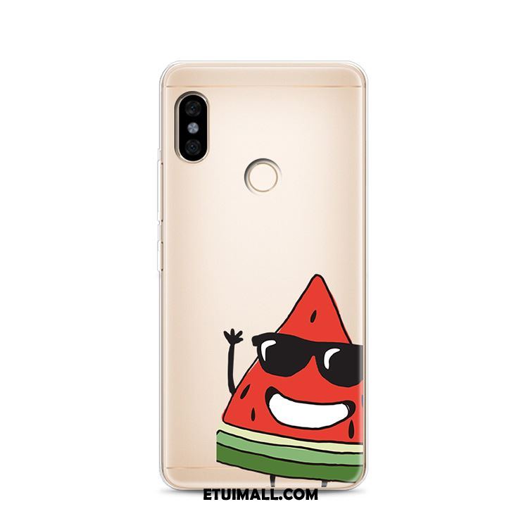 Etui Xiaomi Redmi Note 5 Telefon Komórkowy Silikonowe Biały Owoce Czerwony Futerał Online