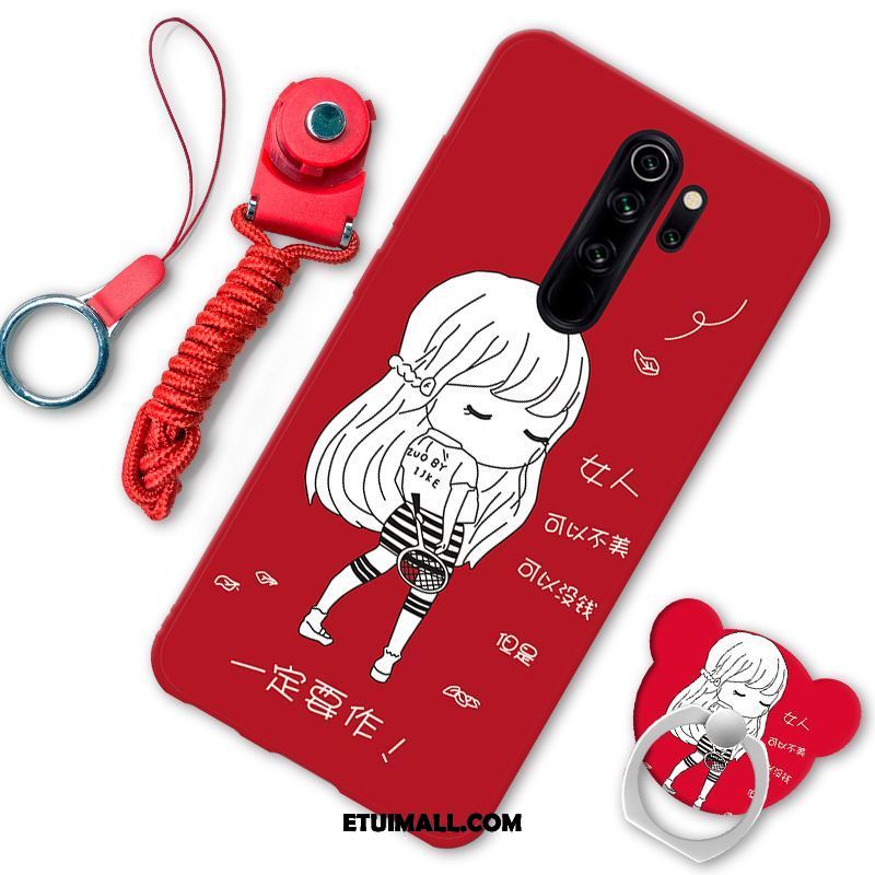 Etui Xiaomi Redmi Note 8 Pro Kreskówka Wspornik Czerwony Telefon Komórkowy Zakochani Futerał Kup